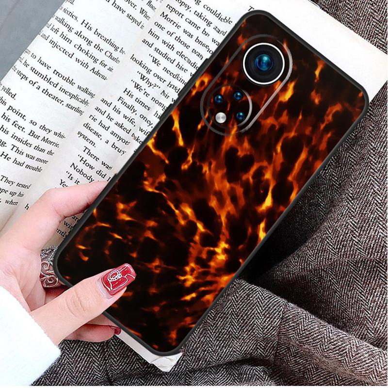 Чехол с узором "Черепаховый панцирь" для Honor Magic 5 Lite 6 Pro 50 70 90 Honor X8b X9b X6 X7 X8 X9 X6a X7a X8a X9a Чехол