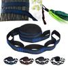 2 Pcs/Set Fashion 5 Rings High Load-Bearing Polyester Rope Reinforced Camping Hammock Strap