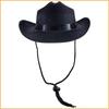 Креативная шляпа ковбоя для косплея Тип Вестерн Шляпа с широкими полями Велосипедная маска Ковбойские джазовые аксессуары для взрослых мужчин и женщин
