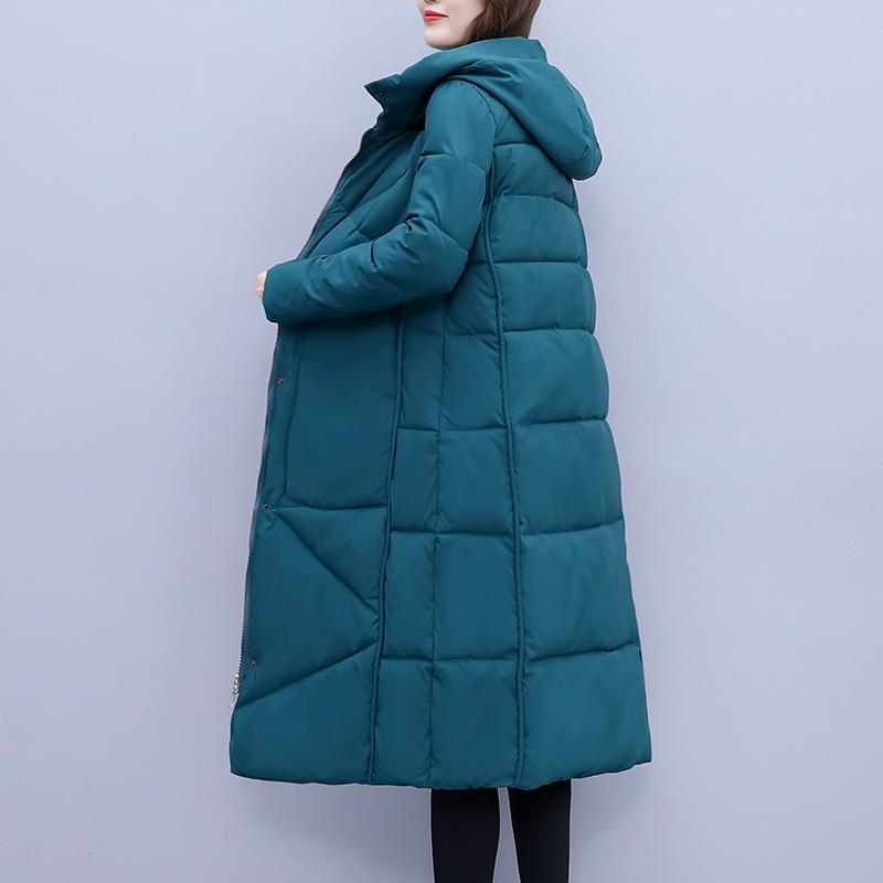 Зимнее женское длинное пальто TIDENOVEL, стеганое пальто, толстое утепленное пальто, парка, женское пальто, большой размер