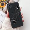 Чехол для телефона 6.55" для Nothing Phone (1) Одна 1 A063 Мягкая черная силиконовая противоударная задняя крышка для Nothing Phone1 Мультяшная Funda Новая