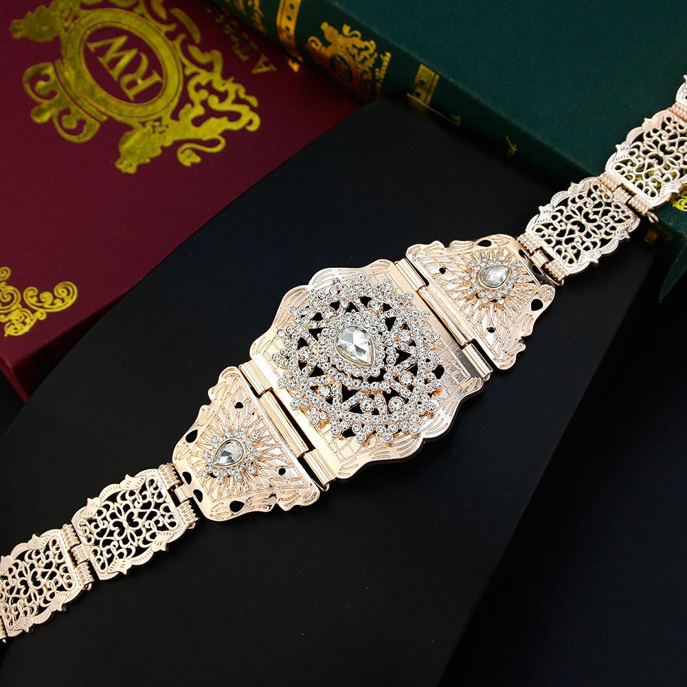 Женский пояс-цепочка золотого цвета, пояс-цепочка для невесты, ювелирные изделия, кристалл-цепочка для тела, свадебные украшения