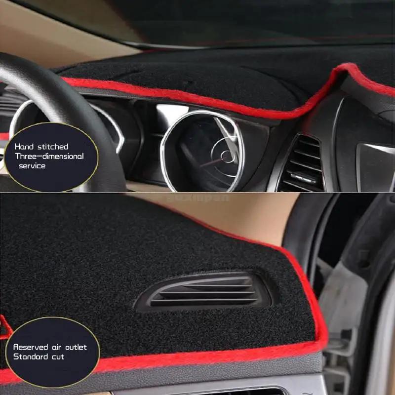 Для Kia Sportage 3 Накладка на приборную панель автомобиля Защита от света Платформа приборов Накладка на стол Коврики Ковры Отделка Lhd 2011-2017 Автоаксессуары