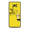 Забавный чехол-накладка с яблоком и бананом для Xiaomi Poco F7 Ultra F6 F5 F4 F3 X6 X5 X4 X3 NFC C51 C55 M4 GT 5G, мягкий ТПУ