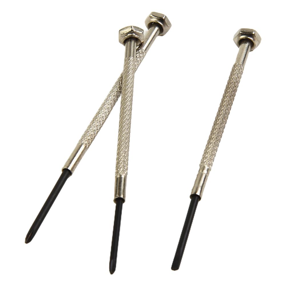 Ремонтная отвертка, 6 шт., крестовая шлицевая головка, электронная для часов