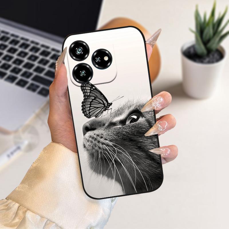 For ZTE Blade V60 4G Case Axon 60 Z2356 Shockproof Silicone TPU Phone Cover For Nubia V60 4G Coque V 60 Soft Protective Fundas