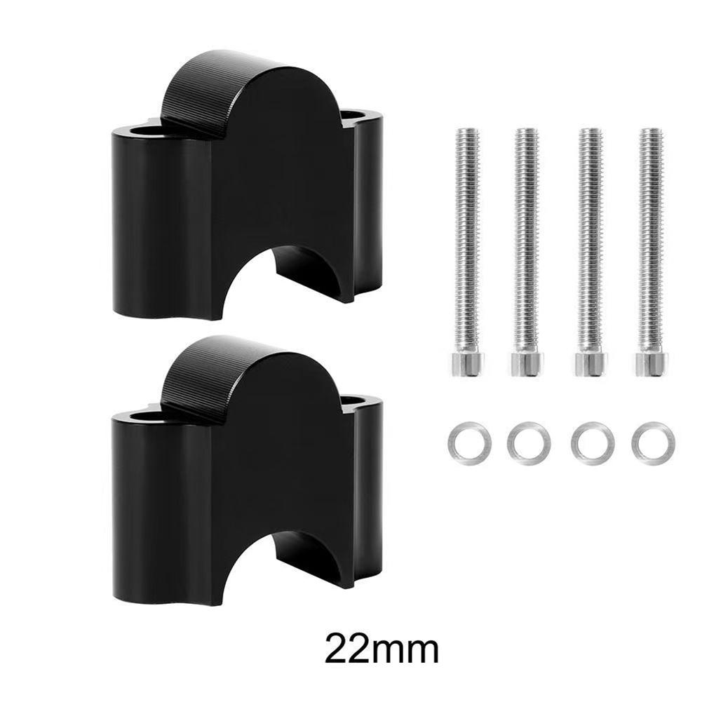 A28G-Handlebar Clamp 22Mm 7/8" Riser Bar Mount Handle For Honda For BMW Suzuki Universal Motorcycle Handlebar Raise Code