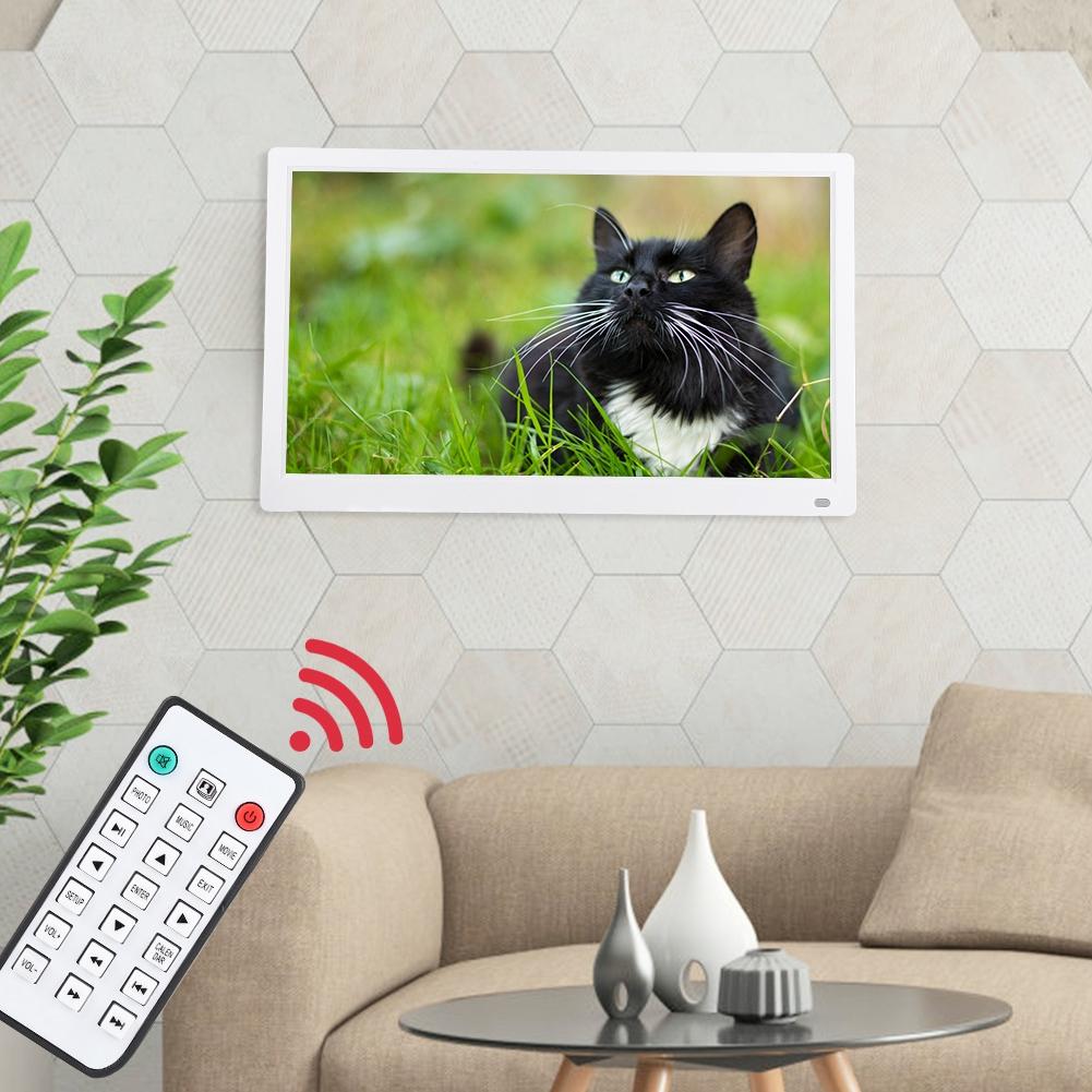XCLT-1730  17.3" HD Screen Digital Photo Frame Electronic Album White