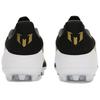 Adidas F50 League Comfortable Versatile Artificial Turf PU Fabric Synthetic Leather Soccer Shoes Unisex Soccer Shoes Black Gold JH9627