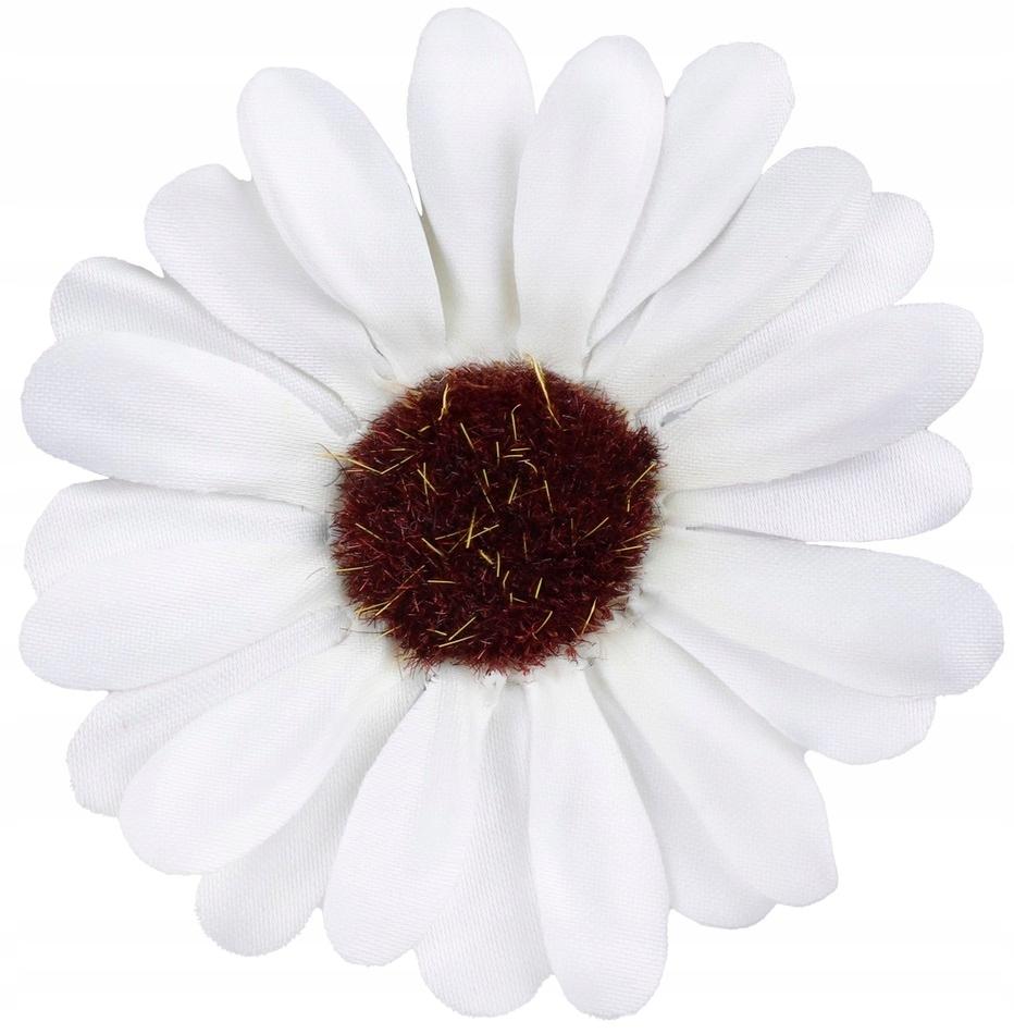 Artificial Gerbera Flower Mini Head J. Cream Decorative Wedding Baptism 8cm