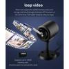 C1 Mini Camera Feature Night Viewing and Easy Installation Stand for Security Monitoring Home or Work Black
