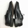 80s-90s Vintage USA Long Wingtip Business Shoes Size 9.5E 27.0-27.5 Black(USED)