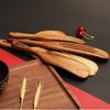 Non-Stick Sourdough Spurtle Teak Wood Steak Shovel Tableware Wooden Ladle Skimmer  Dim Sum