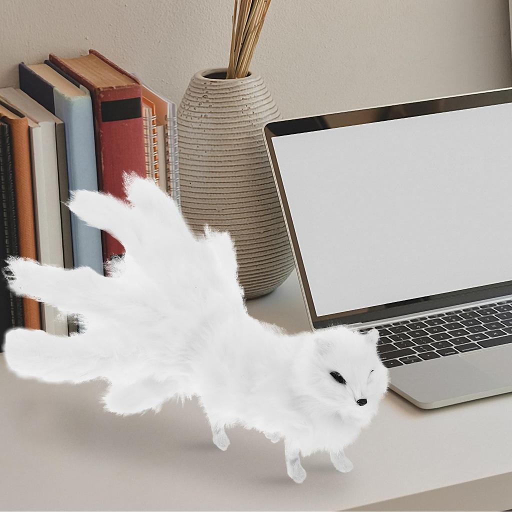 Homoyoyo Моделирование Лисы Украшение Лисы Искусственная Фигурка Лисы Подушка Лиса Фигурка Лисы Модель Лисы Фея Девятихвостый Девятихвостый