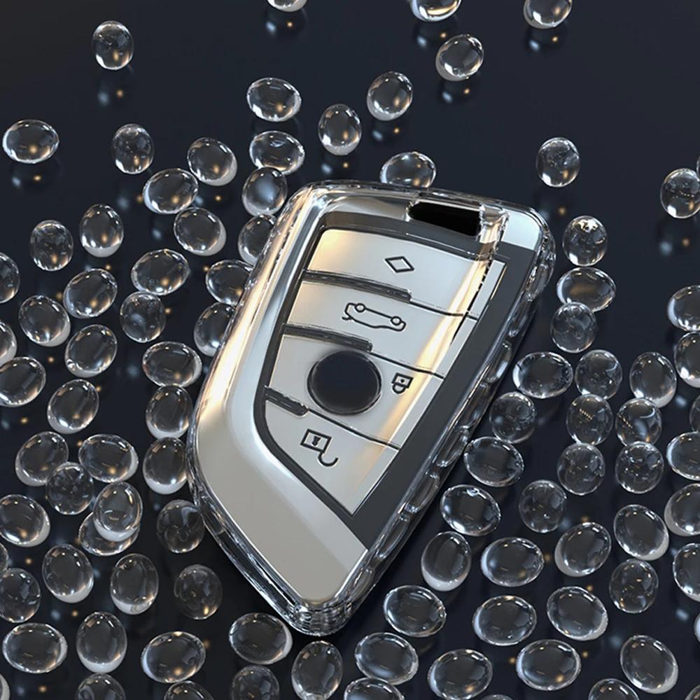 Чехол для ключей от машины для Bmw F20 G20 G30 X1 X3 X4 X5 G05 X6 X7 G11 F15 F16 G01 G02 F48, держатель для аксессуаров, брелок в виде ракушки