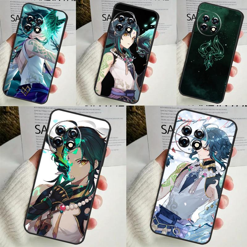 Чехол Genshin Impact Xiao для OnePlus 12 11 9 10 Pro 9RT 10T 10R 12R OnePlus Nord 2 CE 3 Lite CE4 N10 N20