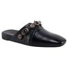 Balenciaga Кожаные тапочки Cagole с шипами Женские 715556WAD4F1080