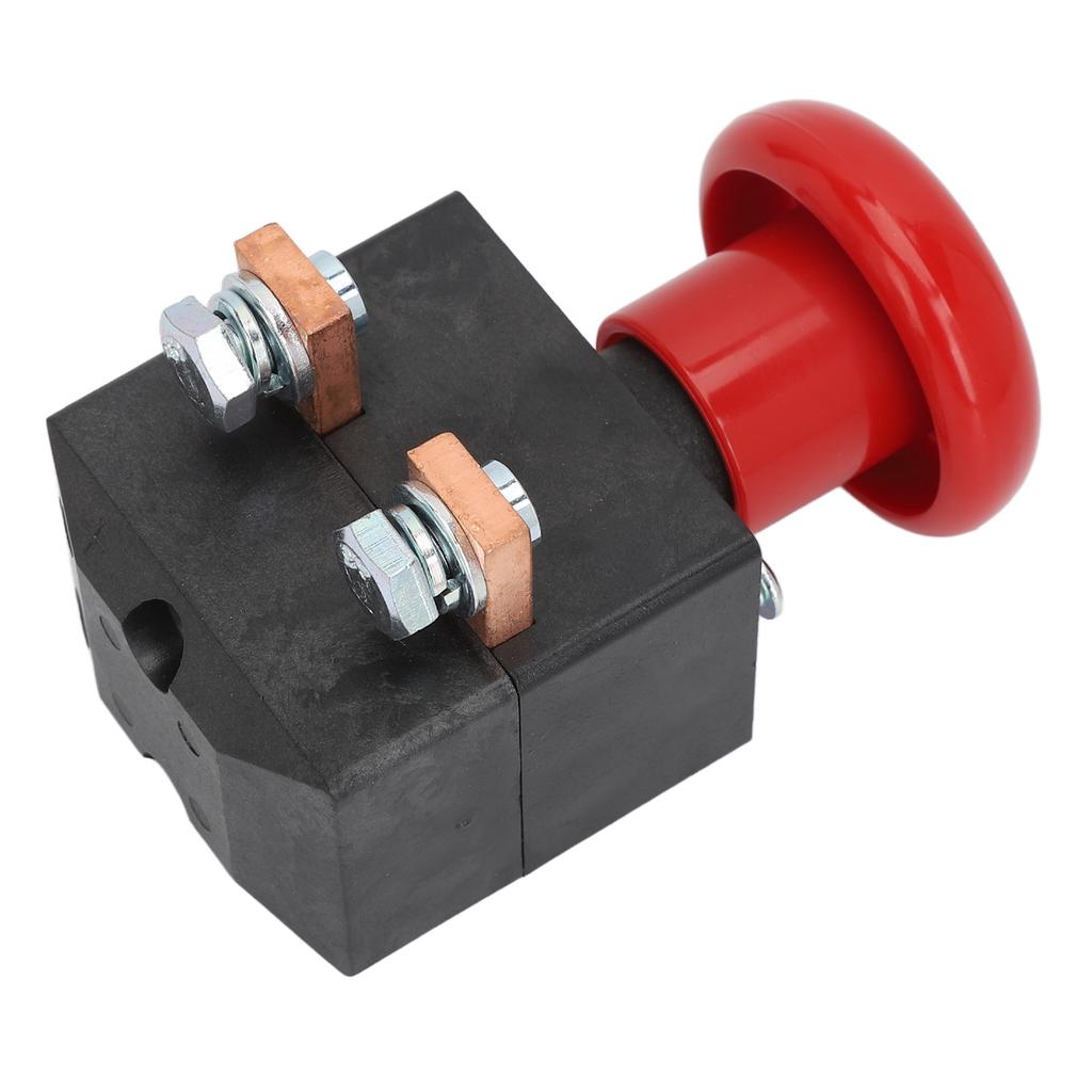 Emergency Push Button Switch DC80V Reliable Emergency Stop Switch Replacement for Albright Electric Stacker Forklift