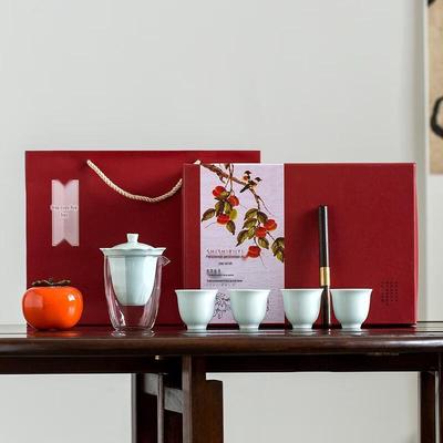 Керамический набор для чая и кофе Fangran Auspicious Persimmon