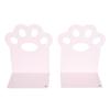 Metal Bookends Cartoon Cat Claw Decorative Organizer Desk Magazine Book Ends for Home School Office