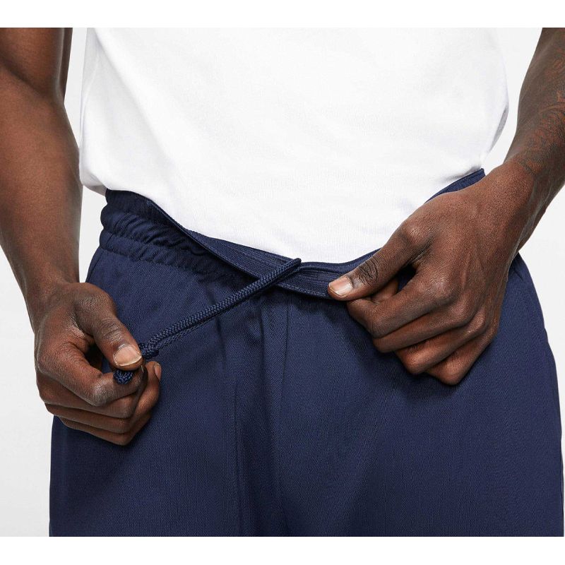 Jordan 23 Мужские трикотажные тренировочные брюки Alpha Dri-Fit, темно-синие, белые 889712-419