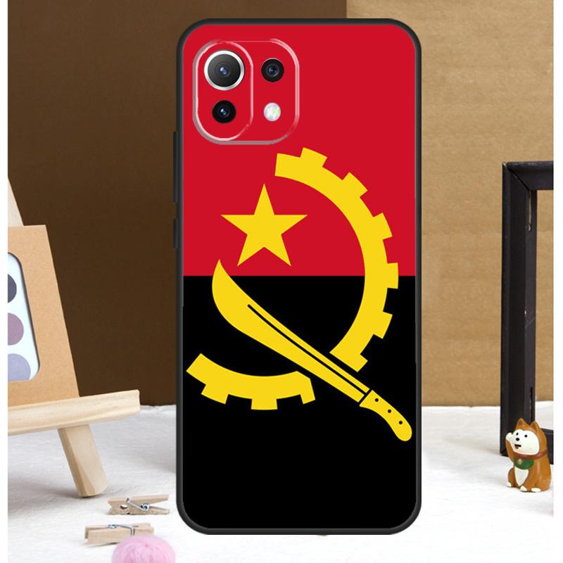Angola flag Case For Xiaomi 15 14 Ultra 13T 14T 15T 17 Pro Max POCO F7 Pro F5 F6 X5 X6 X7 F8 Ultra Cover