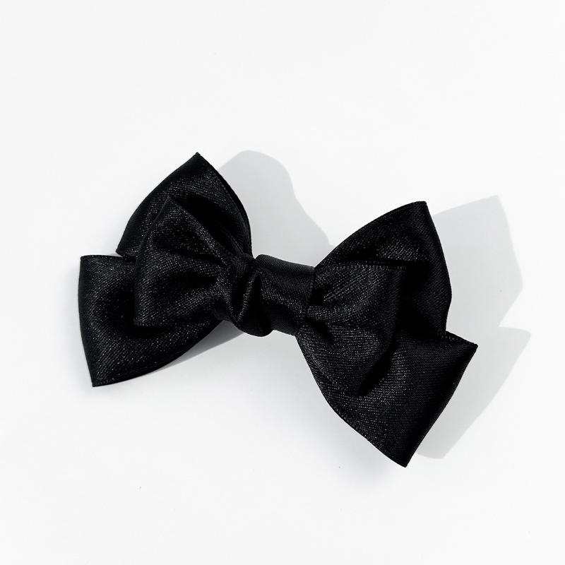 Черная лента бант жемчужная брошь для женщин универсальные булавки для воротника рубашки украшение одежды лента галстук ювелирные аксессуары подарки