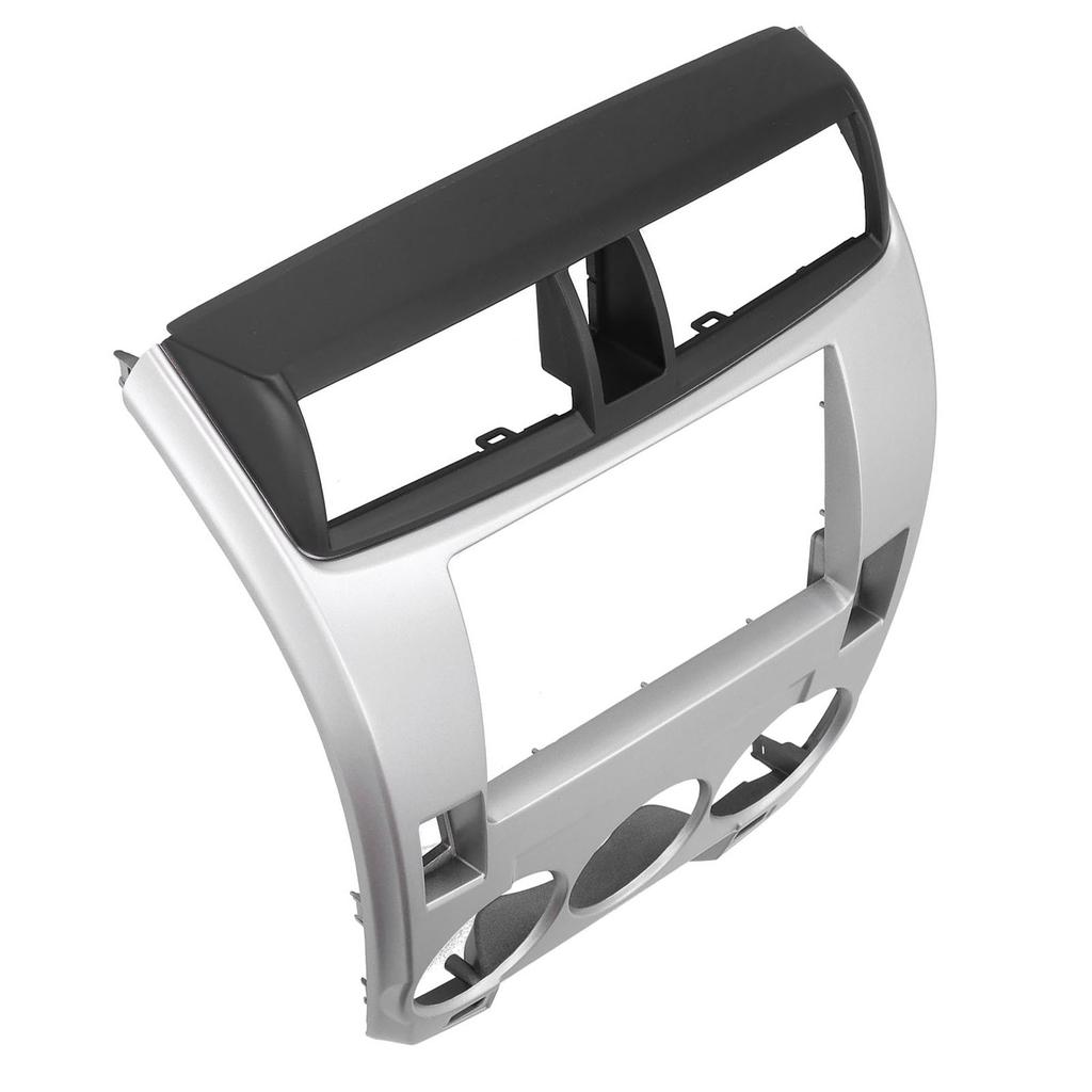 2Din стерео радио DVD аудио навигационная панель рамка серебристая подходит для Honda City 2008-2013