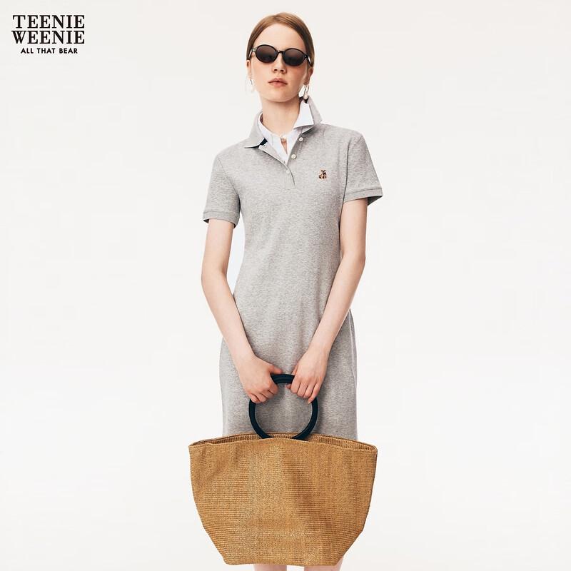Teenie Weenie Женское летнее макси-платье с мультяшным мишкой