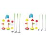 Kids Golf Club Set Multifunction Mini Golf Kit for Yard Children Outdoor