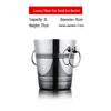Zhaoran Stainless Steel Thickened Ice & Champagne Bucket