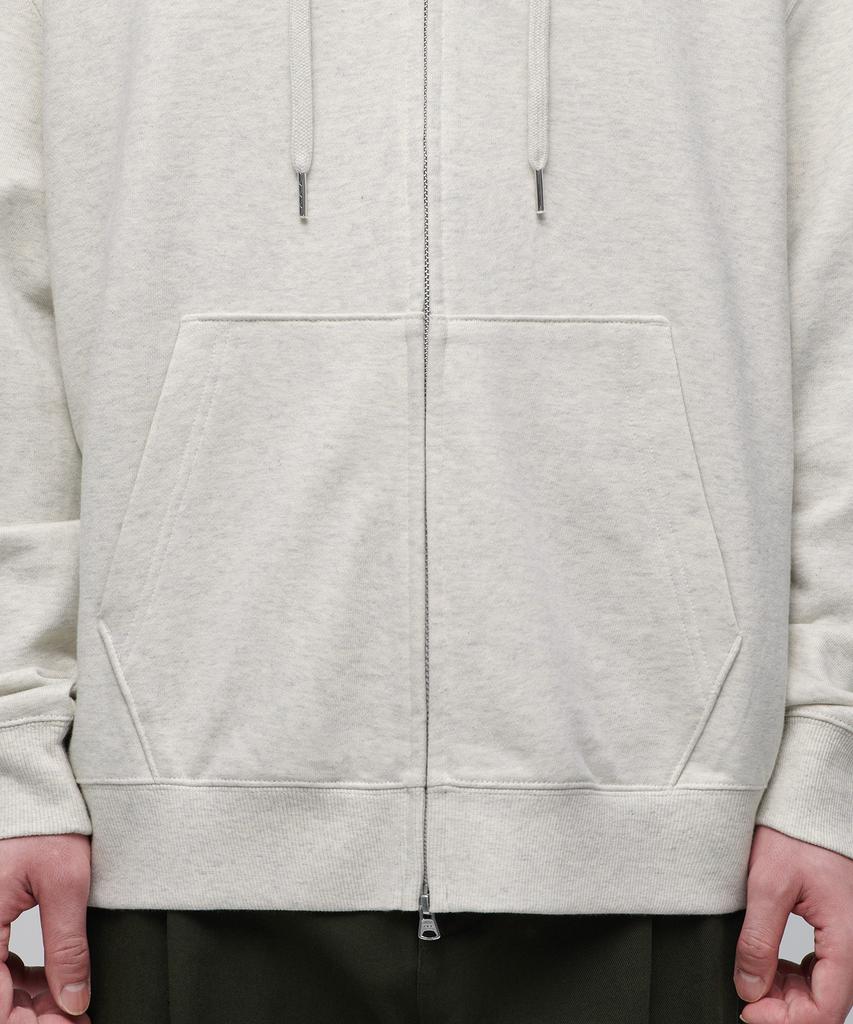 Musinsa Standard Extra Oversized Hooded Sweat Zip-Up [Oatmeal]