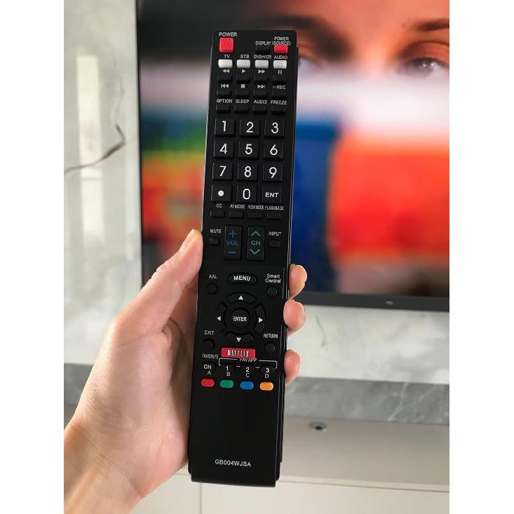 GB004WJSA Universal Replacement Remote Control for All Sharp Aquos Smart TV GB005WJSA LC-70LE640U LC-70LE650U LC-80LE650U LC-90LE657U LC-60LE755U