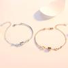 S925 Sterling Silver Transfer Small Waist Bracelet Women's Fashion Bracelet Silver Hand Jewelry