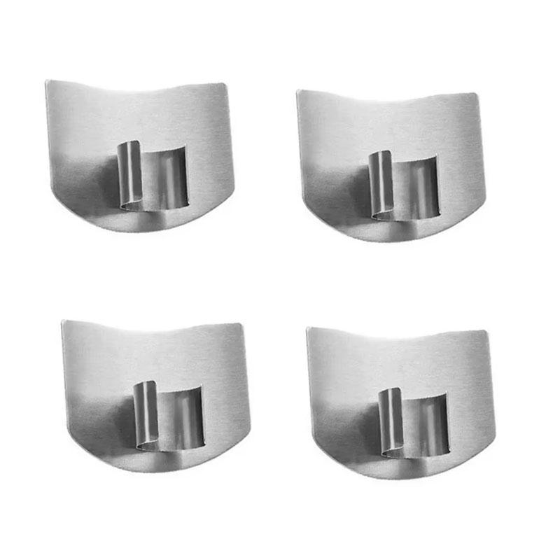 Stainless Steel Finger Guard Rustproof Anti-Cut Vegetable Chopping Protector for Home Cooking Food Prep Gifting