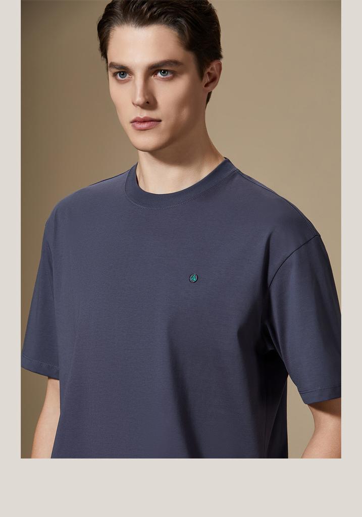 Men's Summer Round Neck Short-Sleeved T-Shirt