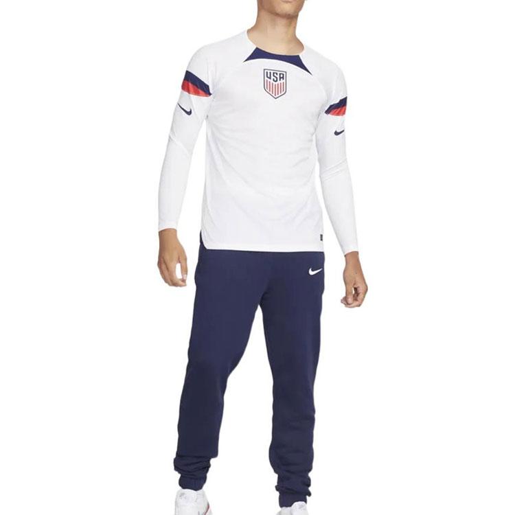 Nike Футбольная футболка, фанатская версия, США, Домашняя, Мужская, Белая DN0673-101