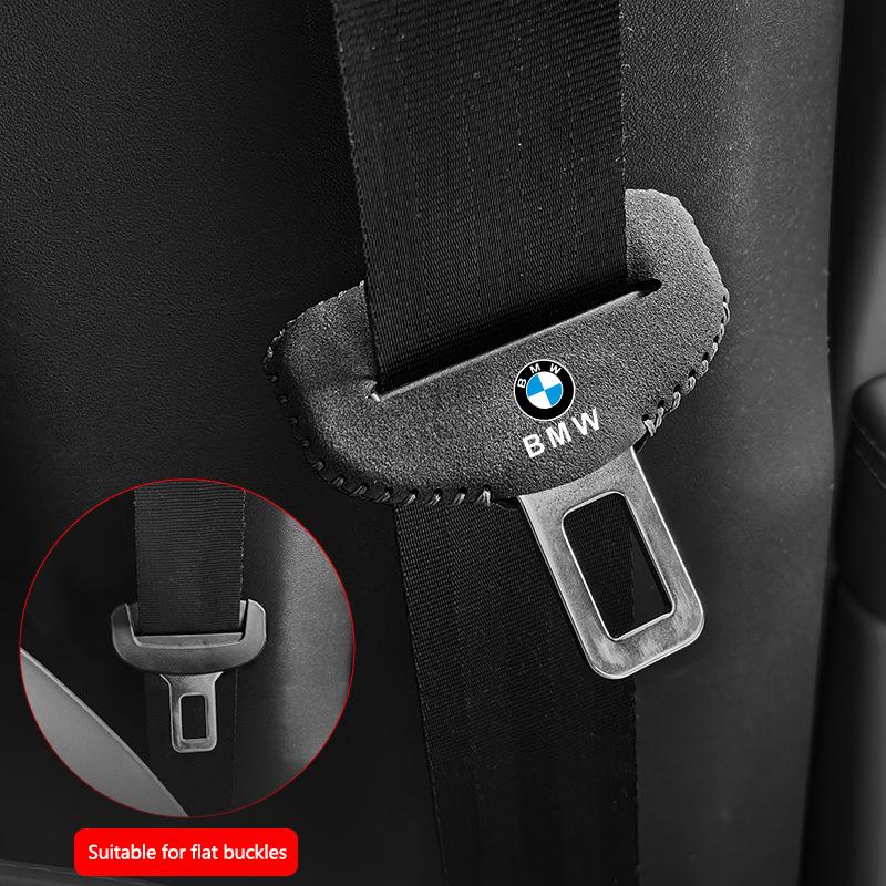 2pcs Car Seat Belt Clip Safety Seatbelt Lock Buckle Plug Cover For BMW X2 X3 X5 X6 M5 M3 E46 E90 E60 F10 E39 F30 E36 G30 E87 E70 FCT7