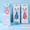 U-Shaped Silicone Toothbrush for Kids, Ages 2-12 – Soft Bristle for Gentle Oral Cleaning