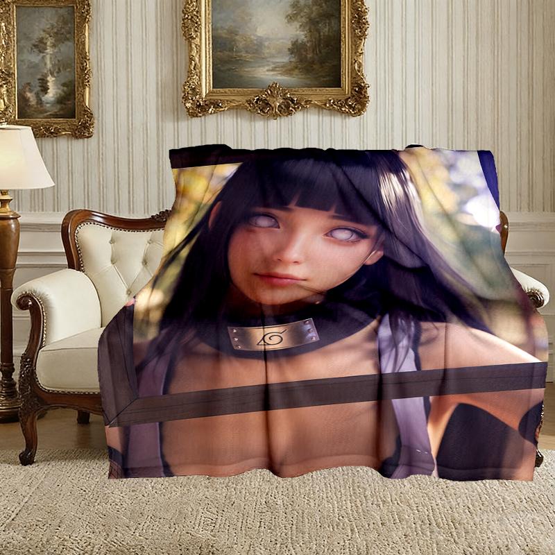 1pc Cozy Print Blanket, naruto Blanket Appropriate for Home Picnic and Travel Adventures