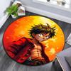 Monkey D Luffy,Round Area Rug,Carpet Rug for Living Room Bedroom Sofa Playroom Decor,Non-slip Floor Mat