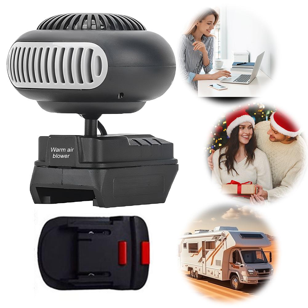 170 Вт Быстронагревающийся Электрический Обогреватель Мини Горячий Вентилятор Работающий от Батареи Маленький Обогреватель для Маленьких Помещений Офисный Домашний Обогреватель Вентилятор для Холодной Погоды