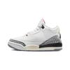 Детские кроссовки Air 3 Retro PS White Cement Reimagined Summit-White Fire-Red Black DM0966-100