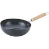 Summit Industries Iron Pan Style Spill-Resistant Stir-Fry Pan, 29cm