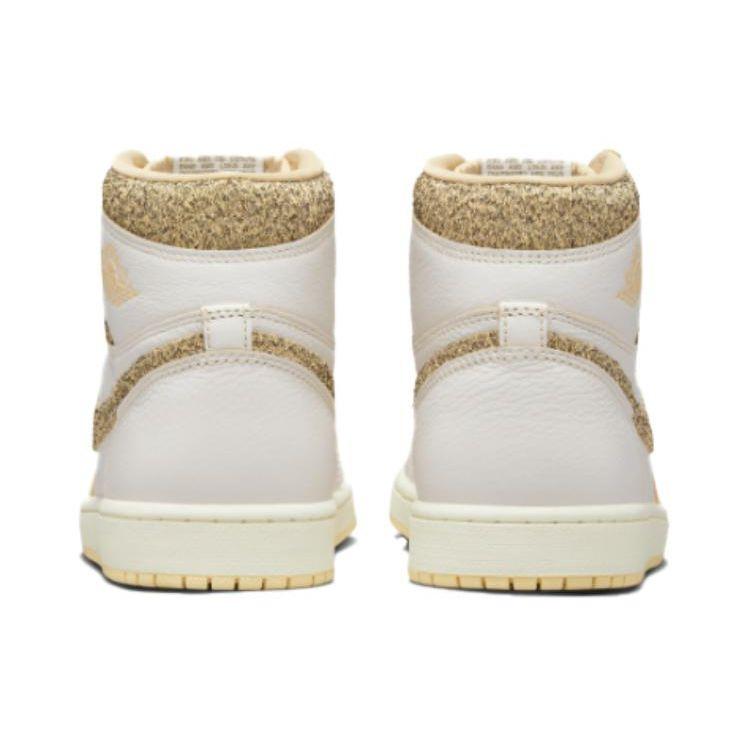 Мужские кроссовки Air Jordan 1 Retro High OG Craft Vibrations of Naija White Sail Pale-Vanilla FD8631-100