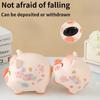 Cartoon Pig Piggy Bank Anti-fall Saving Jar Ornament Funny Animal Saving Jar  Gifts