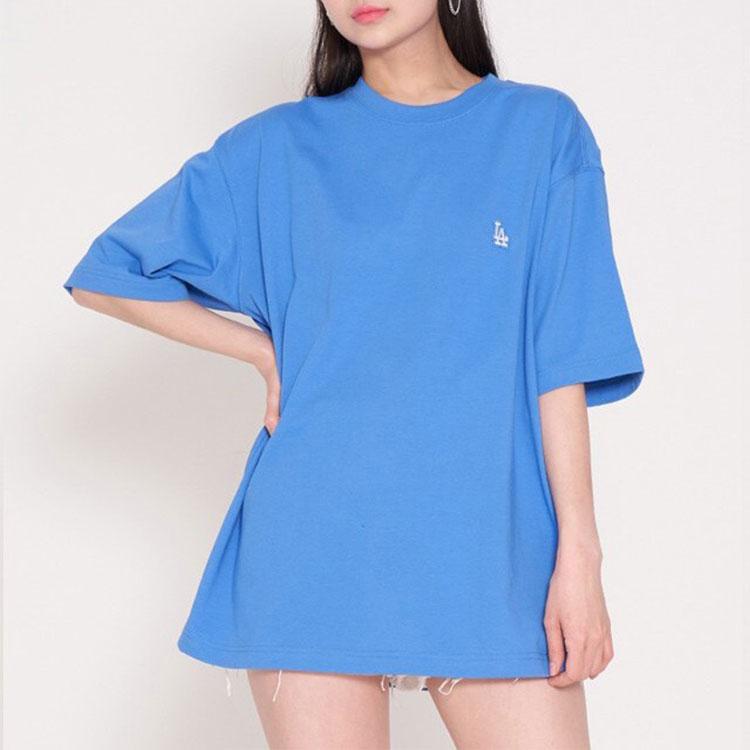 New MLB Los Angeles Dodgers T Shirts Unisex Blue 3ATS01023-07BLS