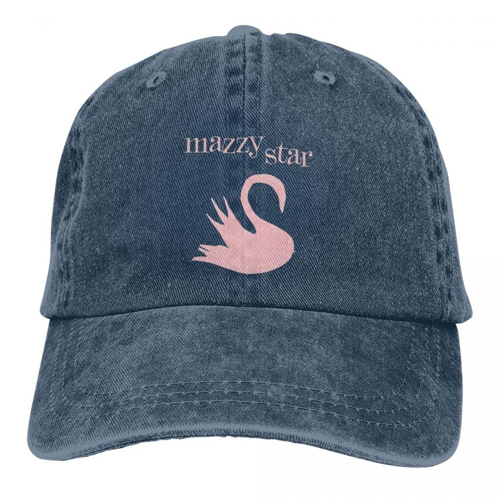 Бейсболка Mazzy Star Band, наряды унисекс, женские винтажные потертые джинсовые вещи, исчезающие среди моего лебединого альбома, Casquette