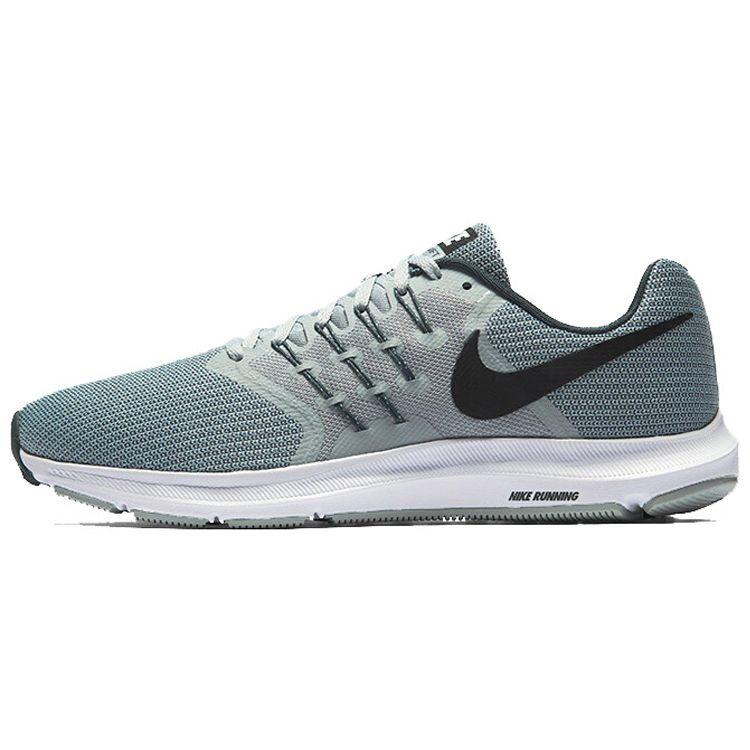Nike Кроссовки мужские Run Swift Light Pumice Серый Черный Глубокий Лес 908989-011