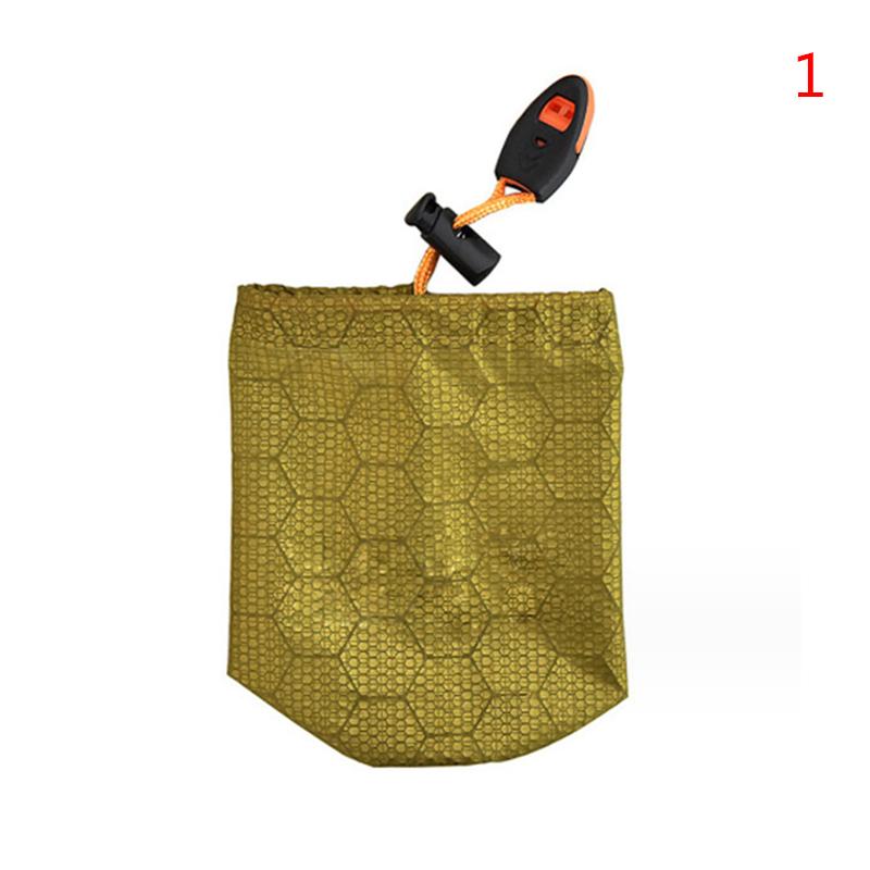 Reusable Emergency Sleeping Bag Waterproof Survival Camping Travel Bag